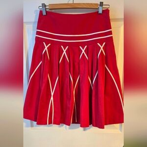SITWELL Red Skirt Size 2
